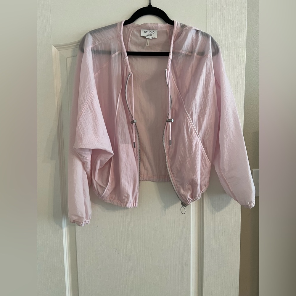 David Lerner Studio Lavender wind breaker